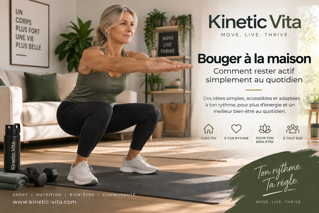 Bouger à la maison : comment rester actif simplement au quotidien